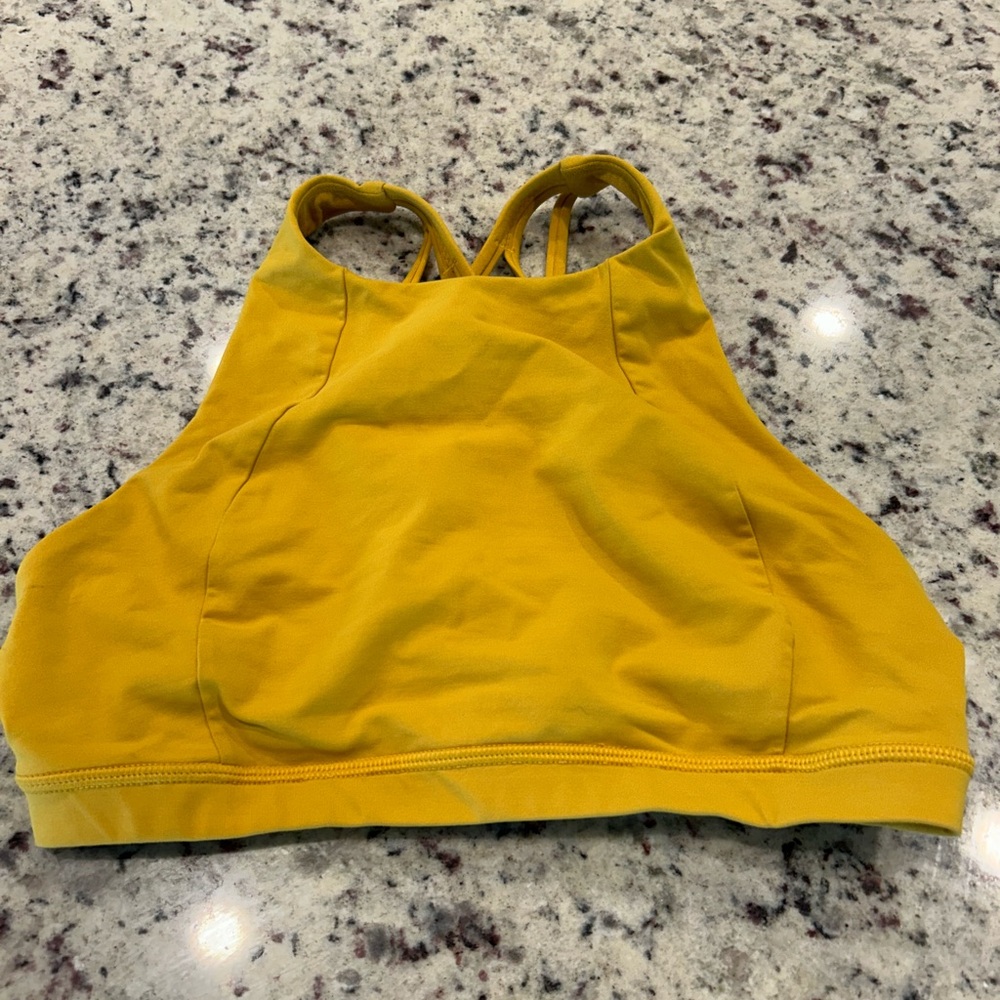 Lululemon free to be serene high neck sports bra sz 8